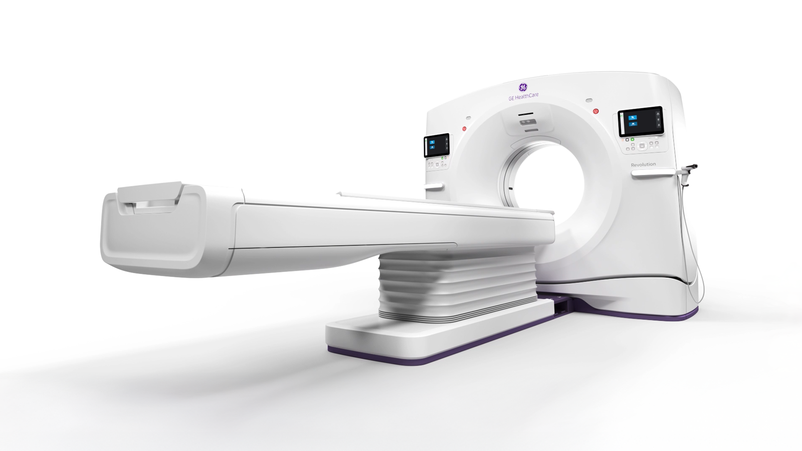 Tomógrafo Revolution Ascend utilizado para angiotomografia de coronárias em Goiânia
